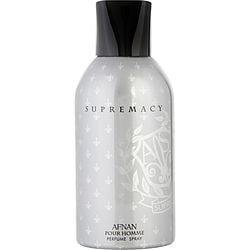 AFNAN SUPREMACY SILVER by Afnan Perfumes-DEODORANT BODY SPRAY 8.5 OZ