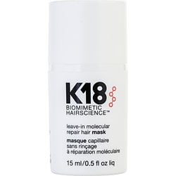 K18 by K18-LEAVE-IN MOLECULAR REPAIR HAIR MASK 0.5 OZ