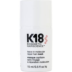 K18 by K18 - LEAVE-IN MOLECULAR REPAIR HAIR MASK 0.5 OZ