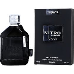 NITRO BLACK POUR HOMME by Dumont Paris-EAU DE PARFUM SPRAY 3.4 OZ