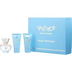 VERSACE DYLAN TURQUOISE by Gianni Versace-EDT SPRAY 1.7 OZ & BODY GEL 1.7 OZ & SHOWER GEL 1.7 OZ