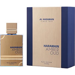 AL HARAMAIN AMBER OUD by Al Haramain - EAU DE PARFUM SPRAY 3.4 OZ (BLEU EDITION)