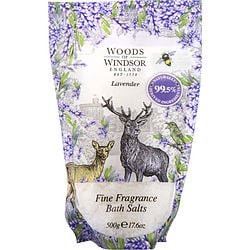 WOODS OF WINDSOR LAVENDER by Woods of Windsor-BATH SALTS 16.8 OZ