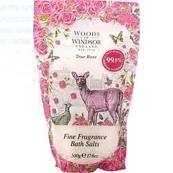WOODS OF WINDSOR TRUE ROSE by Woods of Windsor - BATH SALTS 17.6 OZ