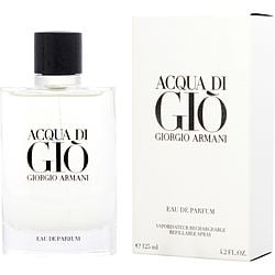 ACQUA DI GIO by Giorgio Armani - EAU DE PARFUM SPRAY REFILLABLE 4.2 OZ