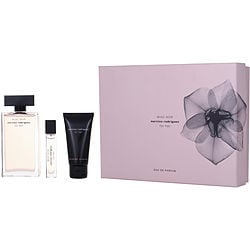 NARCISO RODRIGUEZ MUSC NOIR by Narciso Rodriguez-EAU DE PARFUM SPRAY 3.4 OZ & BODY LOTION 1.7 OZ & EAU DE PARFUM 0.33 OZ MINI
