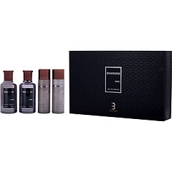 BHARARA KING by BHARARA-EAU DE PARFUM SPRAY 3.4 OZ & AFTER SHAVE 3.4 OZ & BODY LOTION 5 OZ & SHOWER GEL 5 OZ