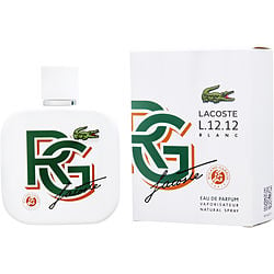 LACOSTE L.12.12 BLANC by Lacoste-EAU DE PARFUM SPRAY 3.3 OZ (ROLAND GARROS LIMITED EDITION)