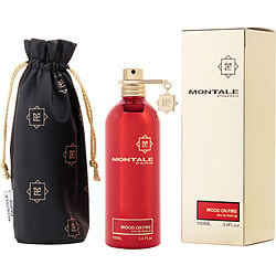 MONTALE PARIS WOOD ON FIRE by Montale-EAU DE PARFUM SPRAY 3.4 OZ