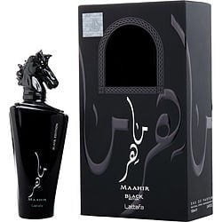 LATTAFA MAAHIR BLACK EDITION by Lattafa-EAU DE PARFUM SPRAY 3.4 OZ