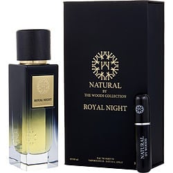 THE WOODS COLLECTION ROYAL NIGHT by The Woods Collection-EAU DE PARFUM SPRAY 3.4 OZ (NATURAL COLLECTION) + RECHARGEABLE MINI