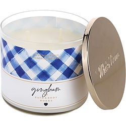 BATH & BODY WORKS by Bath & Body Works - GINGHAM SCENTED CANDLE 14.5 OZ