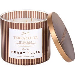 PERRY ELLIS TERRACOTTA by Perry Ellis-SCENTED CANDLE 14.5 OZ