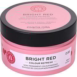MARIA NILA by Maria Nila - COLOUR REFRESH NON-PERMANENT COLOUR MASK - BRIGHT RED 3.4 OZ