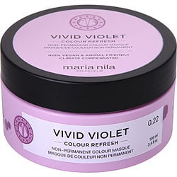 MARIA NILA by Maria Nila - COLOUR REFRESH NON-PERMANENT COLOUR MASK - VIVID VIOLET 3.4 OZ