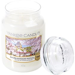 YANKEE CANDLE by Yankee Candle-SAKURA BLOSSOM FESTIVAL SCENTED LARGE JAR 22 OZ