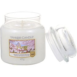 YANKEE CANDLE by Yankee Candle-SAKURA BLOSSOM FESTIVAL SCENTED MEDIUM JAR 14.5 OZ