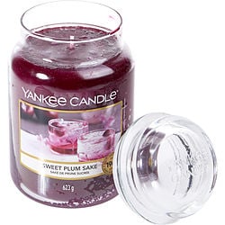 YANKEE CANDLE by Yankee Candle - SWEET PLUM SAKE SCENTED LARGE JAR 22 OZ
