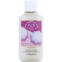 BATH & BODY WORKS by Bath & Body Works - SUNSET GLOW BODY LOTION 8 OZ