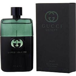 GUCCI GUILTY BLACK POUR HOMME by Gucci-EDT SPRAY 3 OZ (NEW PACKAGING)