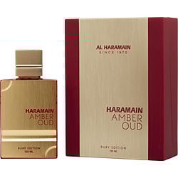 AL HARAMAIN AMBER OUD RUBY by Al Haramain - EAU DE PARFUM SPRAY 4 OZ