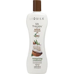 BIOSILK by Biosilk-SILK THERAPY ORGANIC COCONUT OIL CONDITIONER 12 OZ