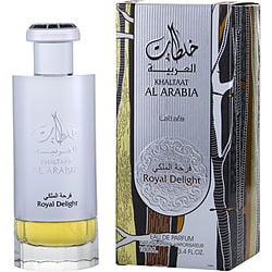 LATTAFA KHALTAAT AL ARABIA ROYAL DELIGHT by Lattafa-EAU DE PARFUM SPRAY 3.4 OZ