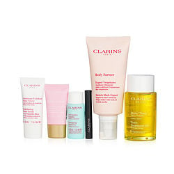 Clarins by Clarins-Beautiful Beginnings Set  --6pcs+1suitcase