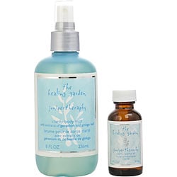 HEALING GARDEN VARIETY by Coty-2 PIECE SET JUNIPER CLARITY BODY MIST 8 OZ & CLARITY AROMA 1 OZ