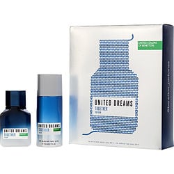 BENETTON UNITED DREAMS TOGETHER by Benetton-EDT SPRAY 3.3 OZ & DEODORANT SPRAY 5 OZ