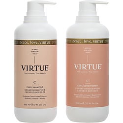 VIRTUE by Virtue - CURL PROFESSIONAL DUO- SHAMPOO 17 OZ & CONDITIONER 17 OZ