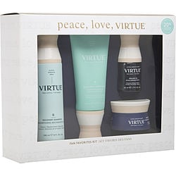 VIRTUE by Virtue-FAN FAVORITES KIT- SHAMPOO 8 OZ & CONDITIONER 6.7 OZ & HEALING OIL 1.7 OZ & TREATMENT MASK 1.7 OZ