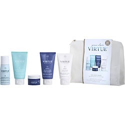 VIRTUE by Virtue - MINI MUST-HAVES KIT: RECOVERY SHAMPOO 2 OZ & RECOVERY CONDITIONER 2 OZ & UN-FRIZZ CREAM 2 OZ & 6-IN-1 STYLER 2 OZ & TREATMENT MASK 0.5 OZ