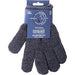 SPA ACCESSORIES by Spa Accessories-GENTLEMANS EXFOLIATE EXTRA ROUGH SHOWER GLOVES (XL SIZE) - CHARCOAL - BigSun