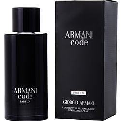 ARMANI CODE by Giorgio Armani-PARFUM SPRAY REFILLABLE 4.2 OZ