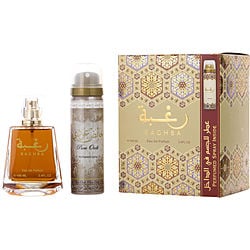 LATTAFA RAGHBA by Lattafa-EAU DE PARFUM SPRAY 3.4 OZ & DEODORANT SPRAY 1.6 OZ