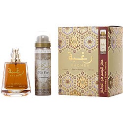LATTAFA RAGHBA by Lattafa - EAU DE PARFUM SPRAY 3.4 OZ & DEODORANT SPRAY 1.6 OZ