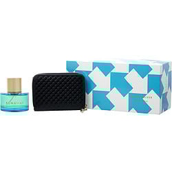 KAREN WALKER RUNAWAY AZURE by Karen Walker - EAU DE PARFUM SPRAY 2 OZ & WALLET