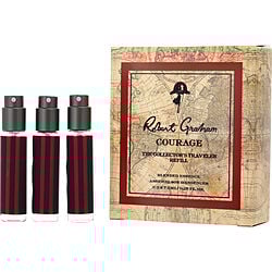 ROBERT GRAHAM COURAGE by Robert Graham - BLENDED ESSENCE TRAVEL REFILL SPRAY 0.25 OZ X 3