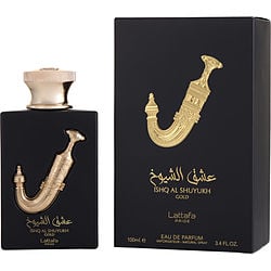 LATTAFA PRIDE ISHQ AL SHUYUKH GOLD by Lattafa-EAU DE PARFUM SPRAY 3.4 OZ