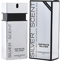 SILVER SCENT INFINITE SILVER by Jacques Bogart-EDT SPRAY 3.3 OZ