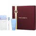 D & G LIGHT BLUE by Dolce & Gabbana-EDT SPRAY 3.3 OZ & BODY CREAM 1.6 OZ & EDT TRAVEL SPRAY 0.33 OZ - BigSun