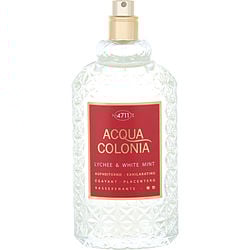 4711 ACQUA COLONIA LYCHEE & WHITE MINT by 4711-EAU DE COLOGNE SPRAY 5.7 OZ *TESTER