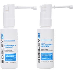 BOSLEY by Bosley - BOSLEYMD MEN'S HAIR REGROWTH TREATMENT FOR MEN EXTRA STRENGTH MINOXIDIL 5% TOPICAL SOLUTION - TWO MONTH SUPPLY 2- 2 OZ BOTTLES (SPRAYER)