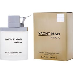 YACHT MAN AQUA by Myrurgia-EDT SPRAY 3.4 OZ