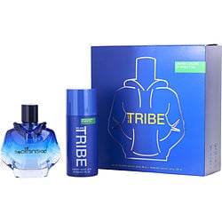 BENETTON TRIBE by Benetton-EDT SPRAY 3 OZ & DEODORANT SPRAY 5 OZ