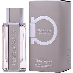 FERRAGAMO BRIGHT LEATHER by Salvatore Ferragamo - EDT SPRAY 3.4 OZ