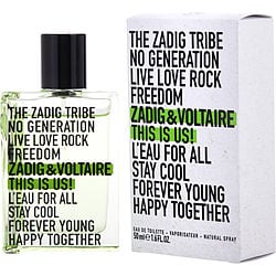 ZADIG & VOLTAIRE THIS IS US! L'EAU FOR ALL by Zadig & Voltaire - EDT SPRAY 1.7 OZ