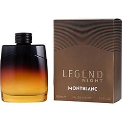 MONT BLANC LEGEND NIGHT by Mont Blanc-EAU DE PARFUM SPRAY 3.3 OZ (NEW PACKAGING)