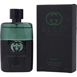 GUCCI GUILTY BLACK POUR HOMME by Gucci-EDT SPRAY 1.6 OZ (NEW PACKAGING)